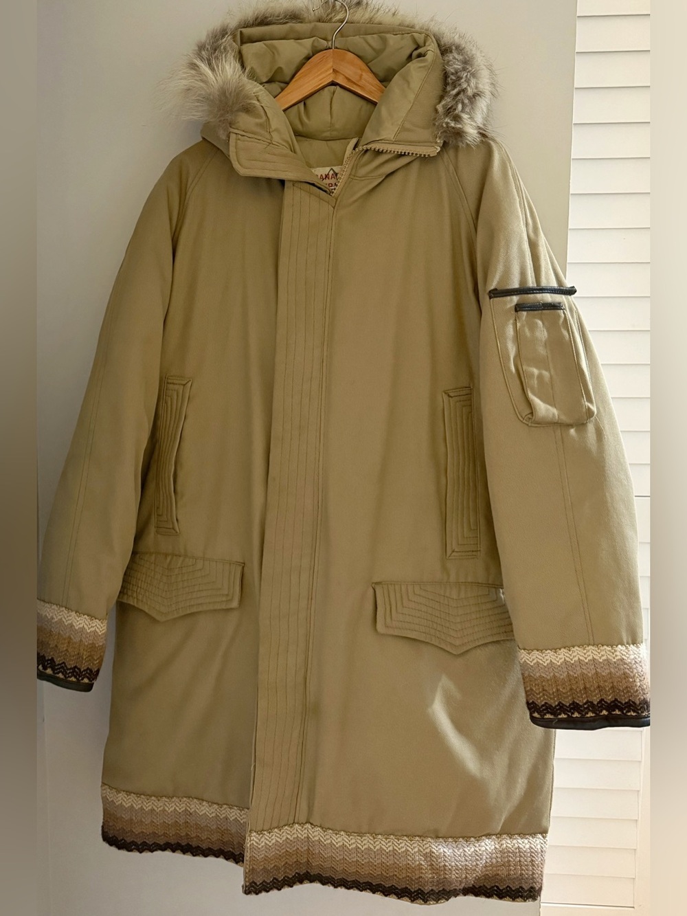Vintage Canadian Trail By Squire Down Parka